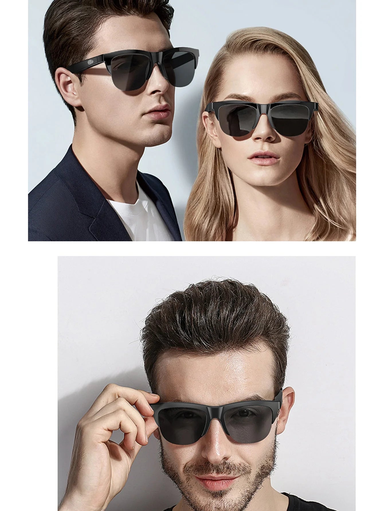 Bluetooth Smart Glasses Listen, Talk & See in Style