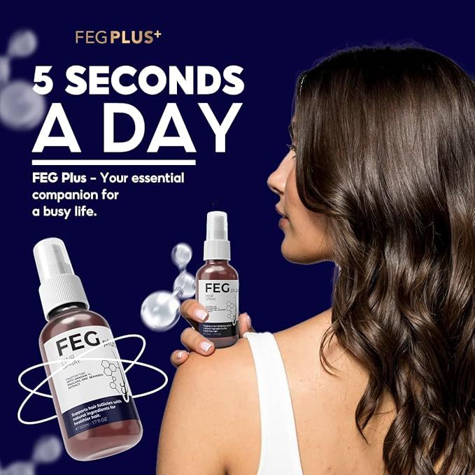 FEG Hair Regrowth Spray Boost Hair Volume & Stop Hair Loss
