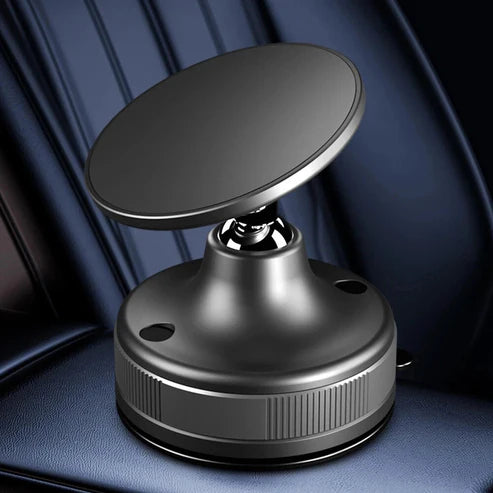 Hepu Suction Cup Car Mount Secure Magnetic Holder for Any Phone