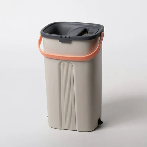 Magic Squeeze Mop with Bucket  Fast Touch-Free Floor Cleaning