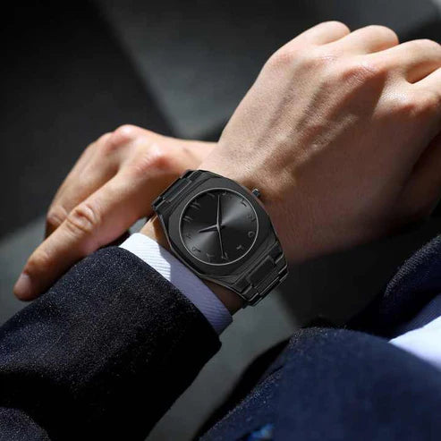 Black Aura Arabic Watch